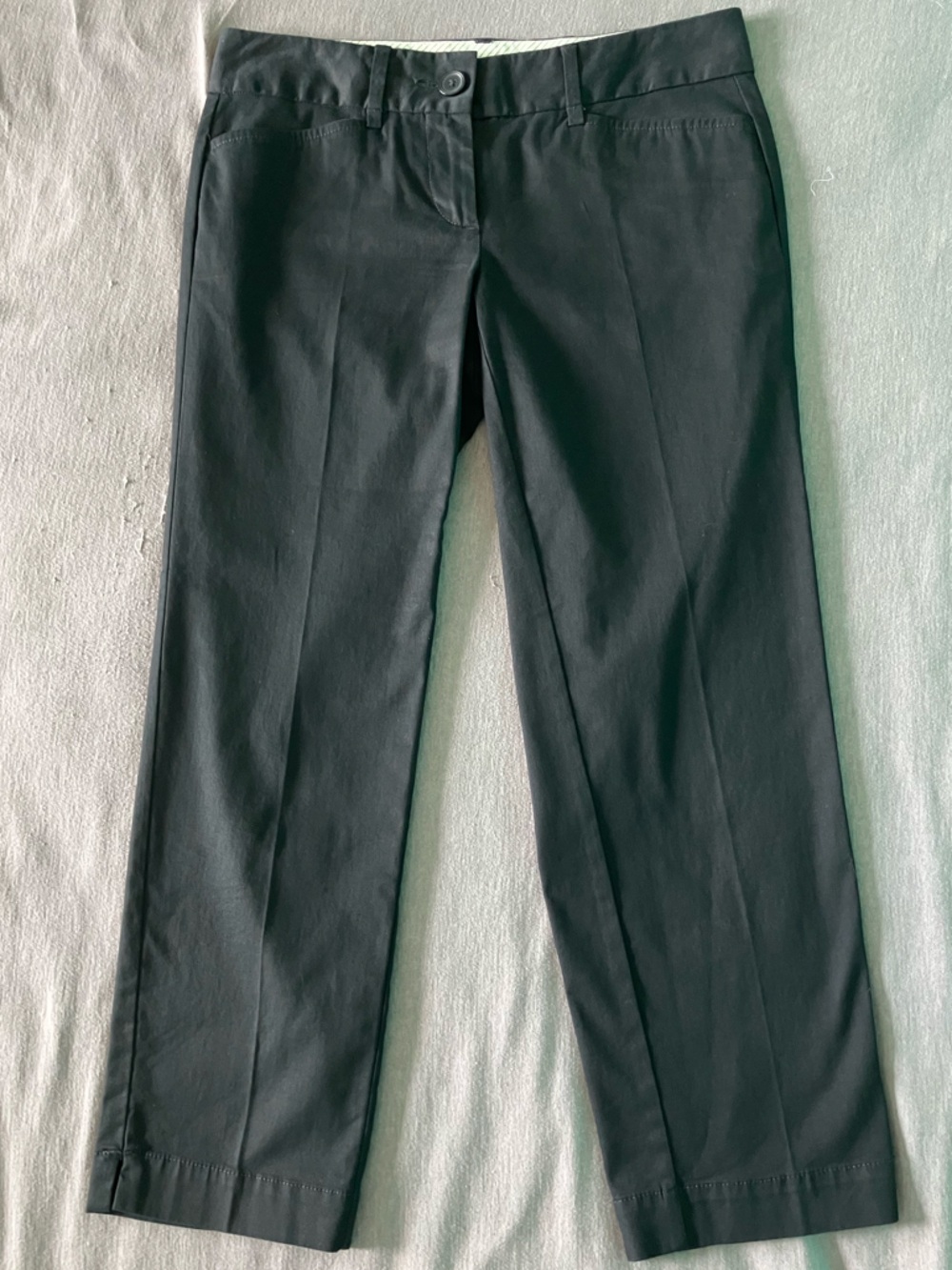 LOFT Black Straight-Leg Women's Pants